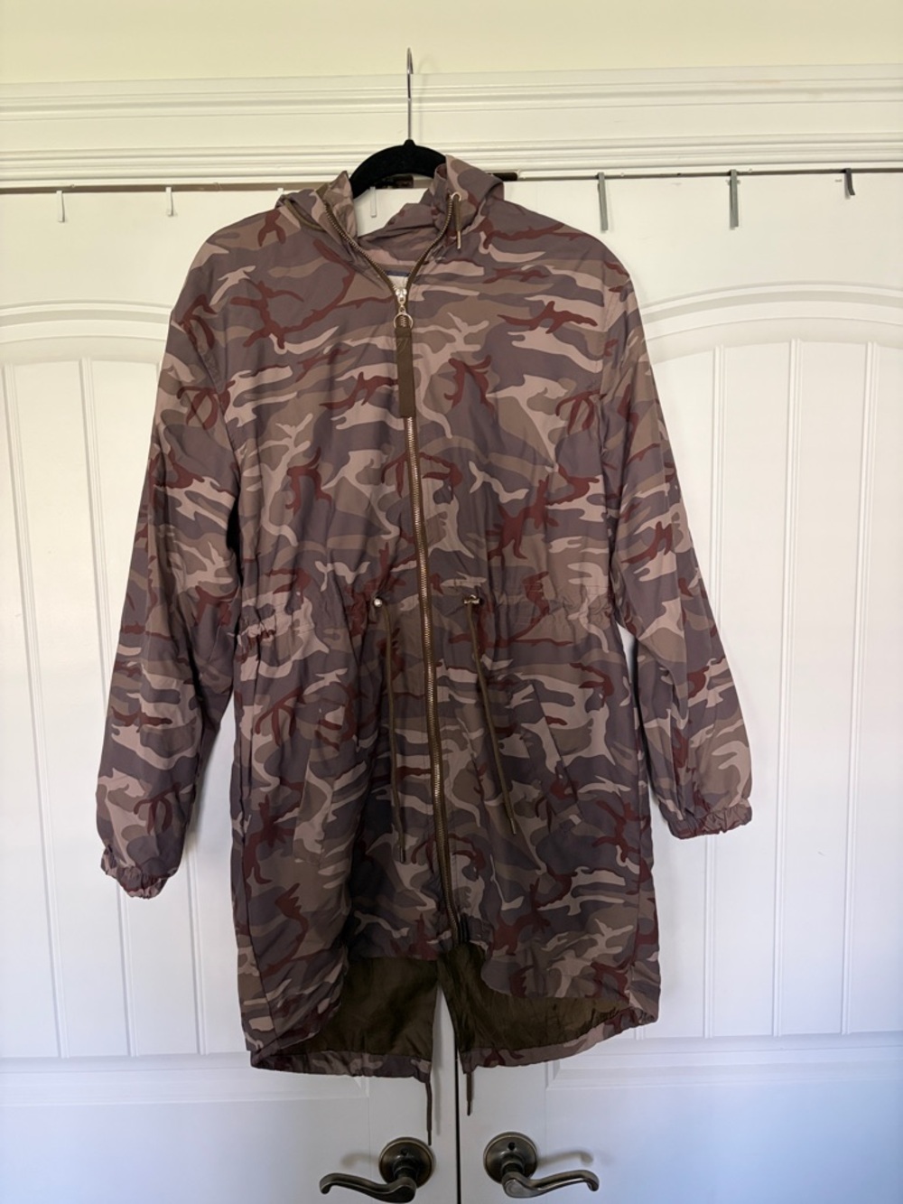Women’s Camouflage Utility Jacket - Taupe Camo